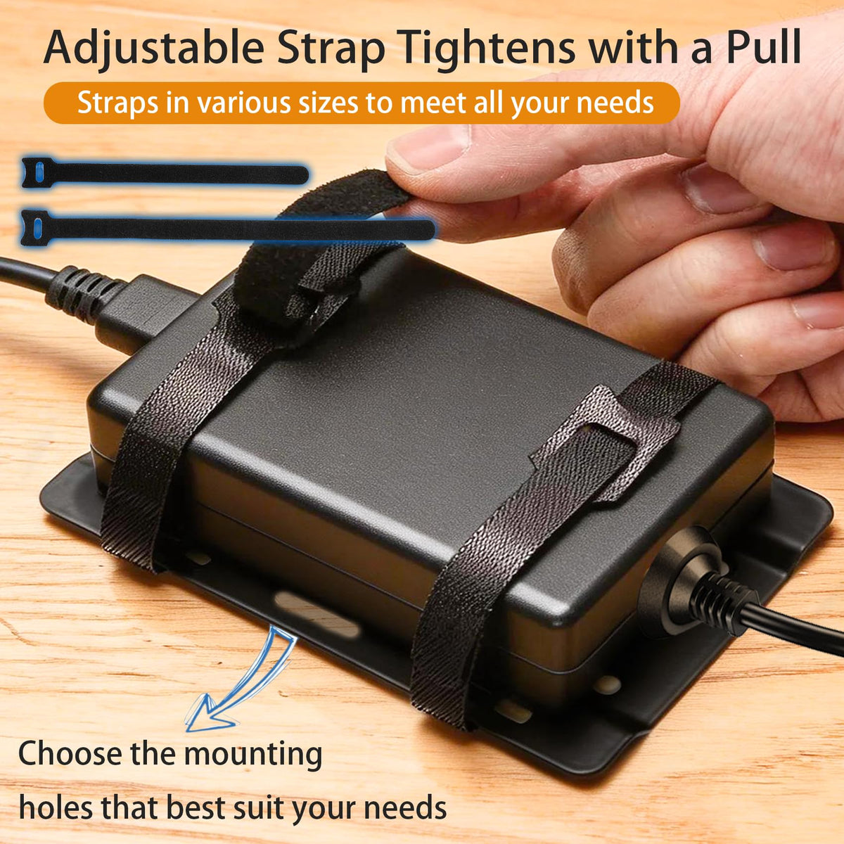 JinLunar space-saving desk cable management frees desktop area.