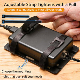 JinLunar space-saving desk cable management frees desktop area.