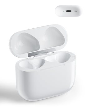 Jinstyles AirPods 4th Gen case front view, compact charging companion.
