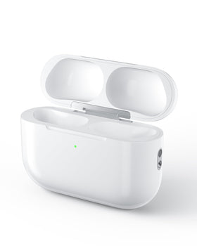 Jinstyles AirPods Pro 3 case front view, compact travel-friendly design.