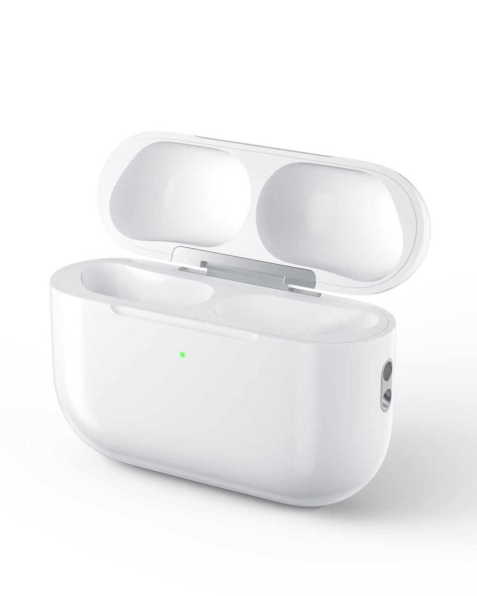 Jinstyles AirPods Pro 3 case front view, compact travel-friendly design.