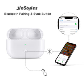 Jinstyles AirPods Pro case Lightning port for wired charging