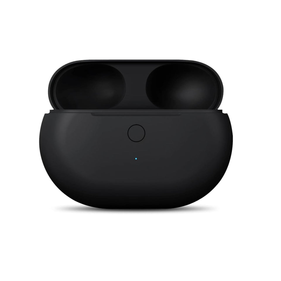 Jinstyles Beats Studio Buds case front view highlights compact on-the-go charging.