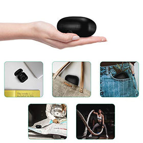 Jinstyles case in a travel bag showing on-the-go charging convenience