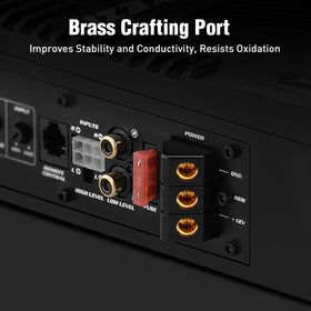 JinYeZi high/low inputs with REM auto-power-on for seamless head unit integration.