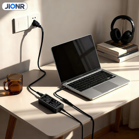 JIONR 65W Dell Inspiron DC plug 7.4x5.0mm, wide compatibility.