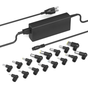 JIONR 90W universal laptop charger front view for quick setup and wide compatibility