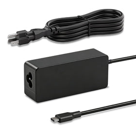 JIONR front-facing 45W USB-C charger showing compact design and portability