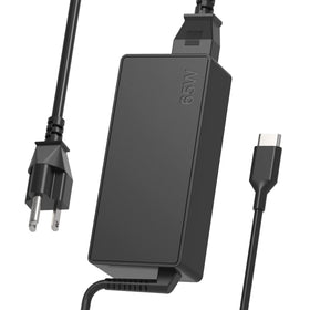 JIONR 65W USB-C charger front view highlighting compact design and power delivery