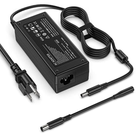 Jippofu 65W adapter front view showing compact design and port, safe reliable charging