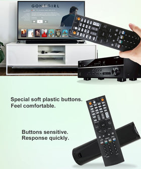 JISOWA remote in a living room theater setup showing convenient control benefit