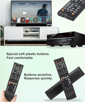 JISOWA remote on living room AV cabinet illustrating fast restoration of system control