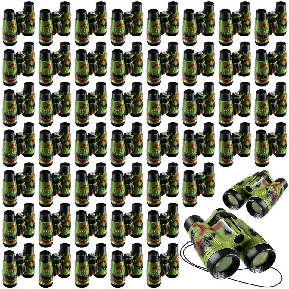 Jiuguva front view camouflage binoculars showing compact design and easy carry