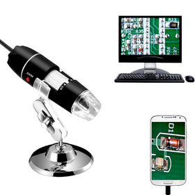 Jiusion endoscope 40x–1000x view reveals fine sample details with precision.