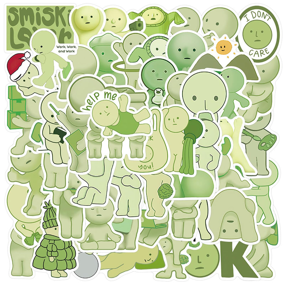 jixiejumo cute stickers with colorful assorted designs for bottles and laptops