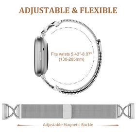 JKD daily-wear alloy band for Versa 4, comfortable during workouts.
