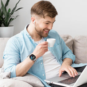 JKD easy-install packaging for Fitbit band, makes gift-giving simple.