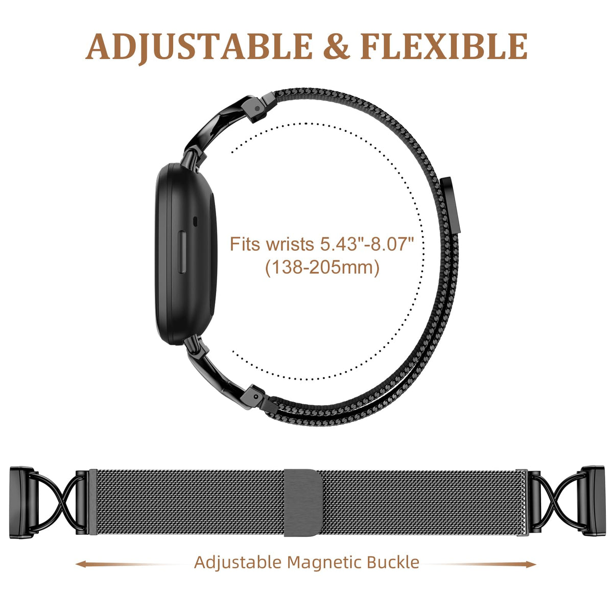 JKD gift-ready band on wrist, modern design for birthdays or holidays