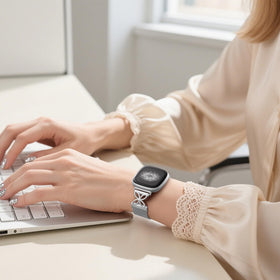 JKD gift-ready floral band; perfect present for smartwatch lovers