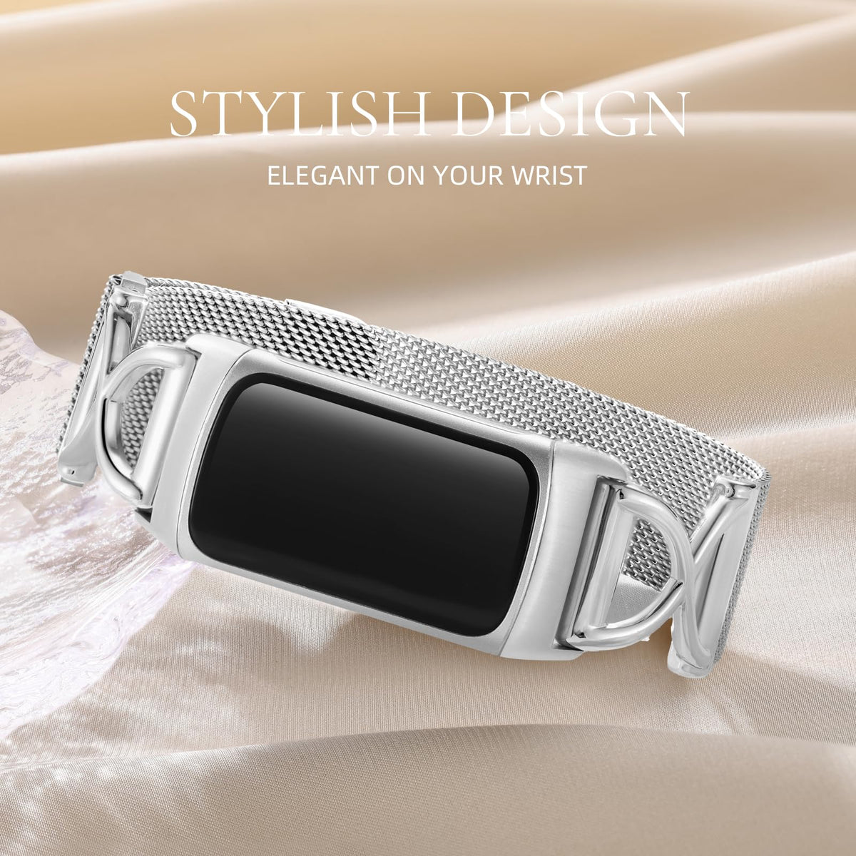 JKD magnet clasp keeps Charge 6/5 band secure during workouts.