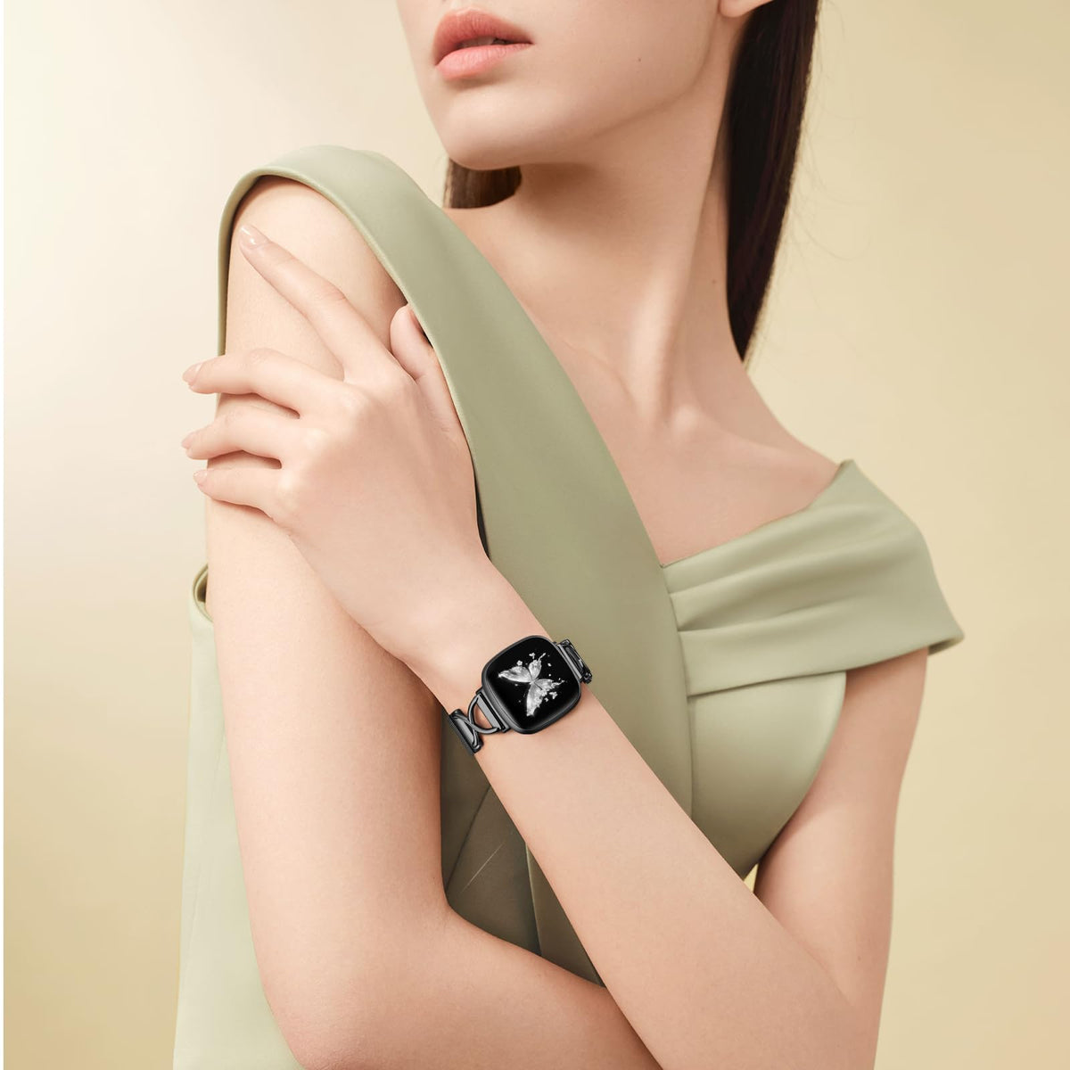 JKD packaging shot, gift-ready Fitbit band for Versa and Sense series