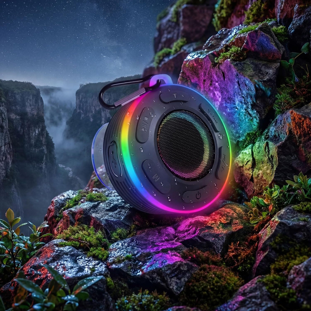 JKEROSSTARS shower speaker ideal gift for teens and outdoor enthusiasts.