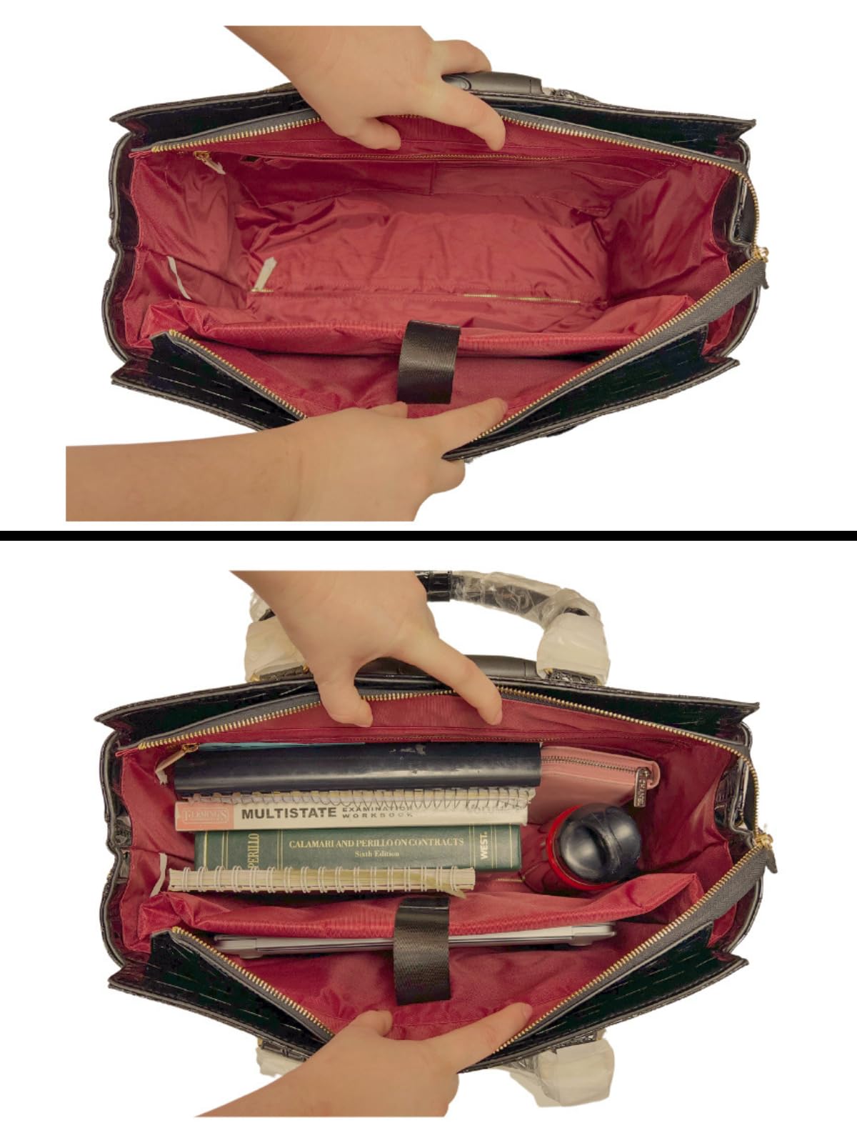 JKM & Company bag dimensions help plan compact carry in luggage.