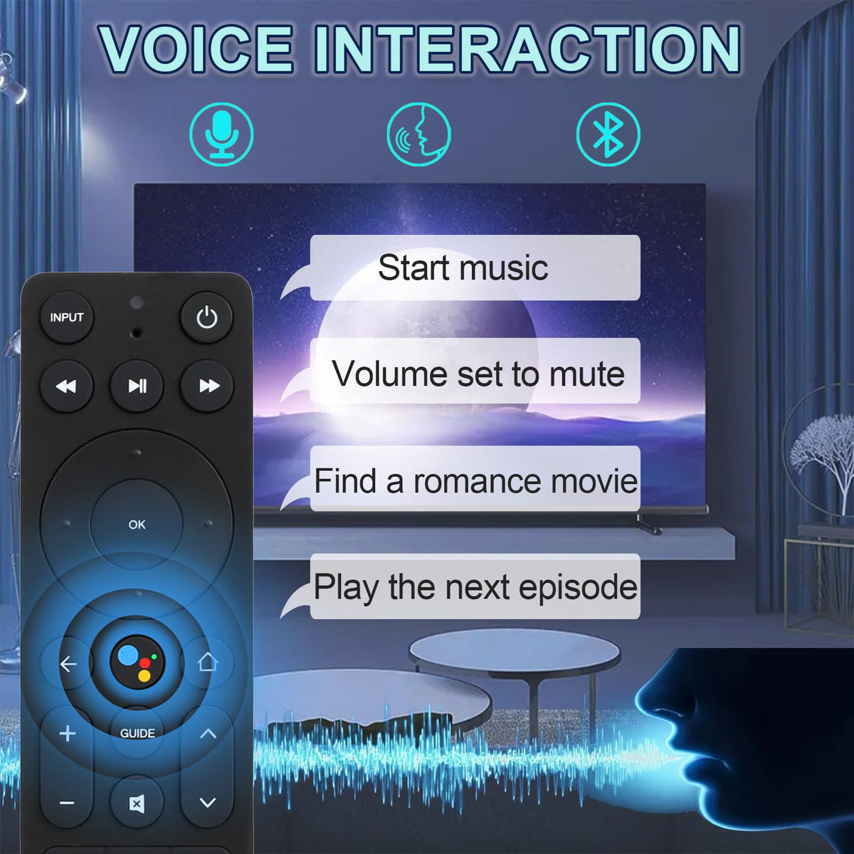 JKZTJOF remote with batteries included for immediate use