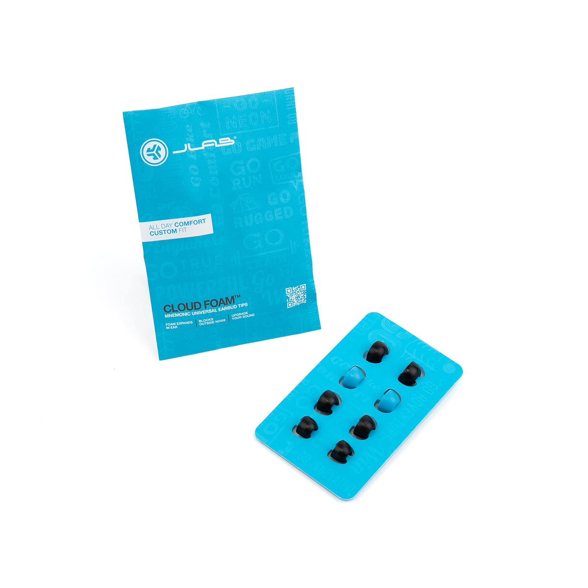 JLab Cloud Foam ear tip with warranty highlights long-term support