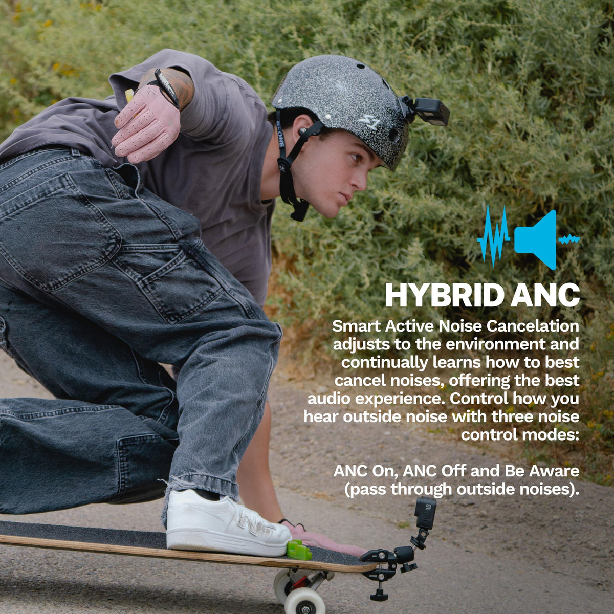 IP66 sweat-proof design of JLab Epic Air Sport ANC3 for tough conditions.