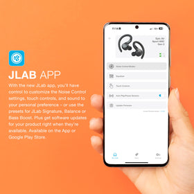 JLab Epic Air Sport dual connect for seamless calls and listening