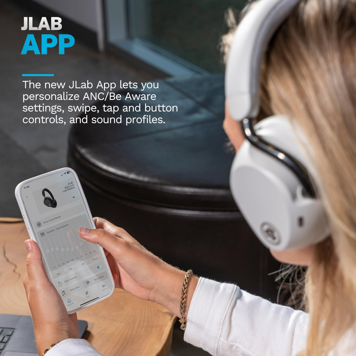 JLab Epic Lux Bluetooth multipoint lets you switch devices seamlessly