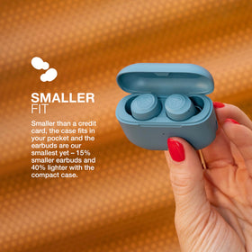 Go Air POP earbuds with touch controls for quick playback and calls