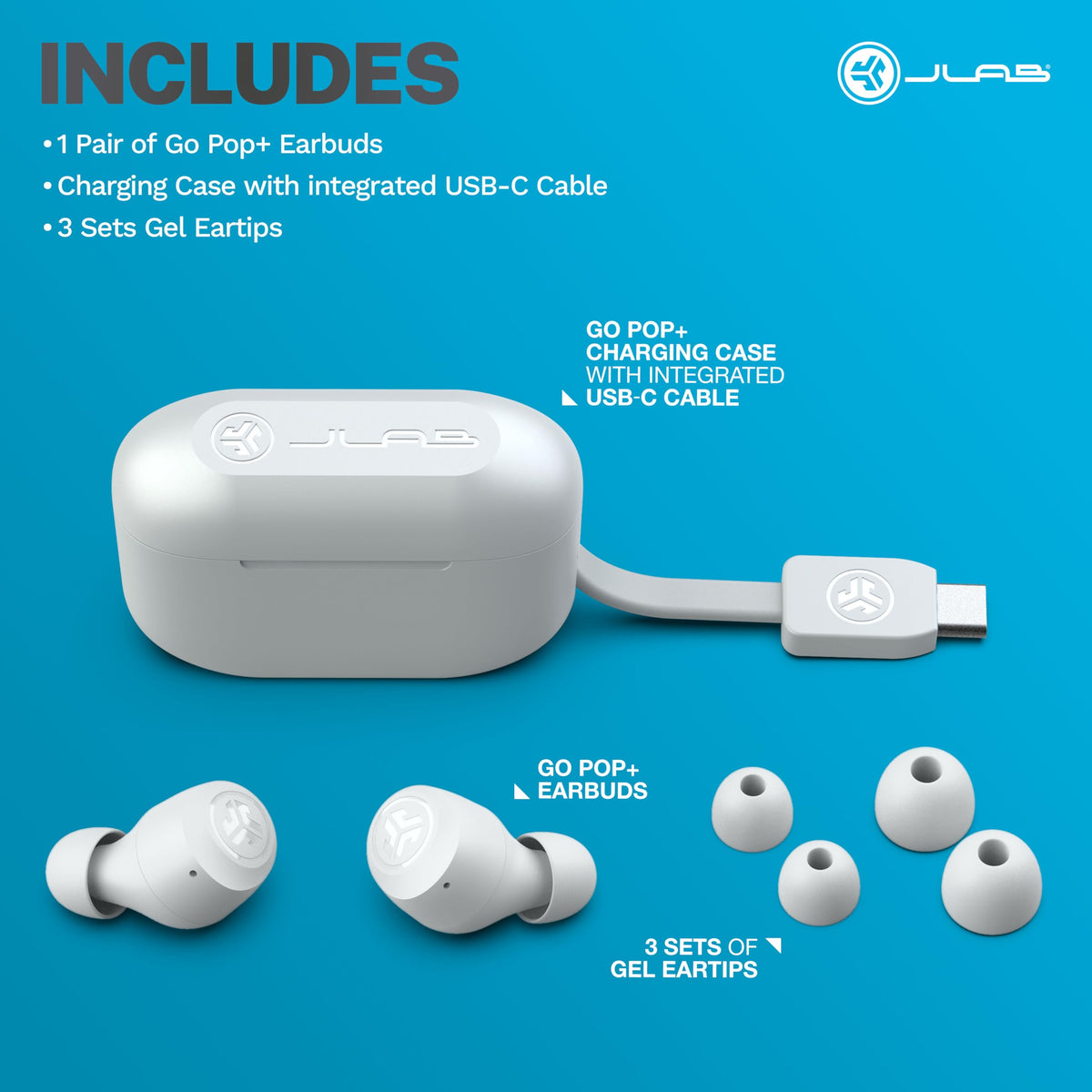 JLab earbuds used during commute illustrating sweat resistance and convenience