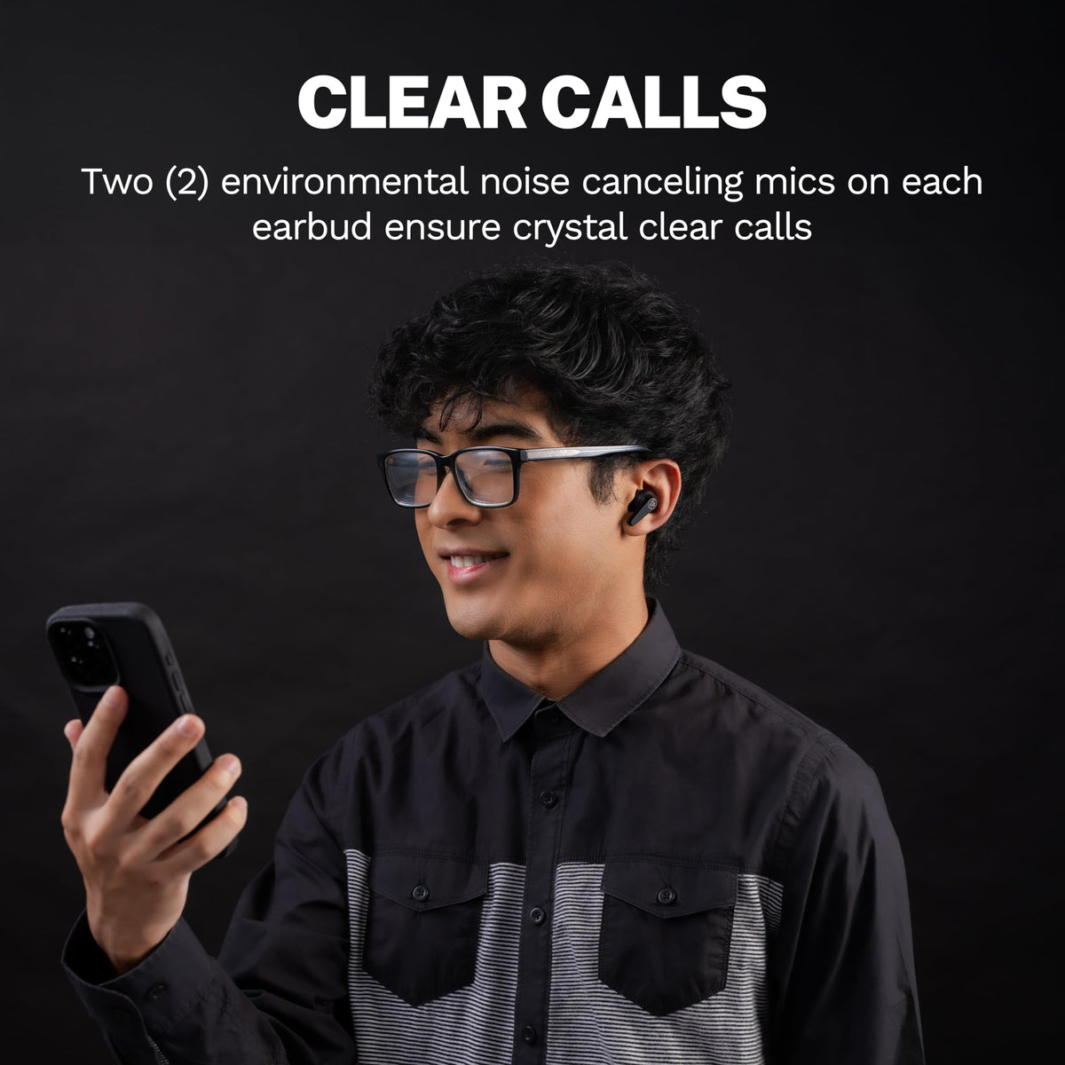 JLab Go Pods ANC Be Aware mode keeps you aware of surroundings when needed.