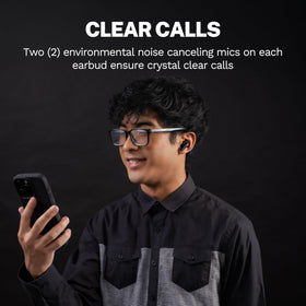 JLab Go Pods ANC Be Aware mode keeps you aware of surroundings when needed.