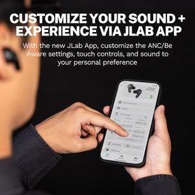 JLab Go Pods ANC Bluetooth multipoint lets you switch between devices seamlessly.
