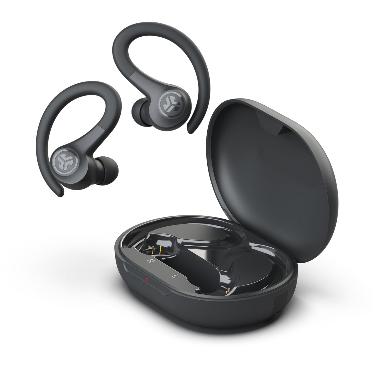 JLab Go Sport+ MEMS mics support clear calls.