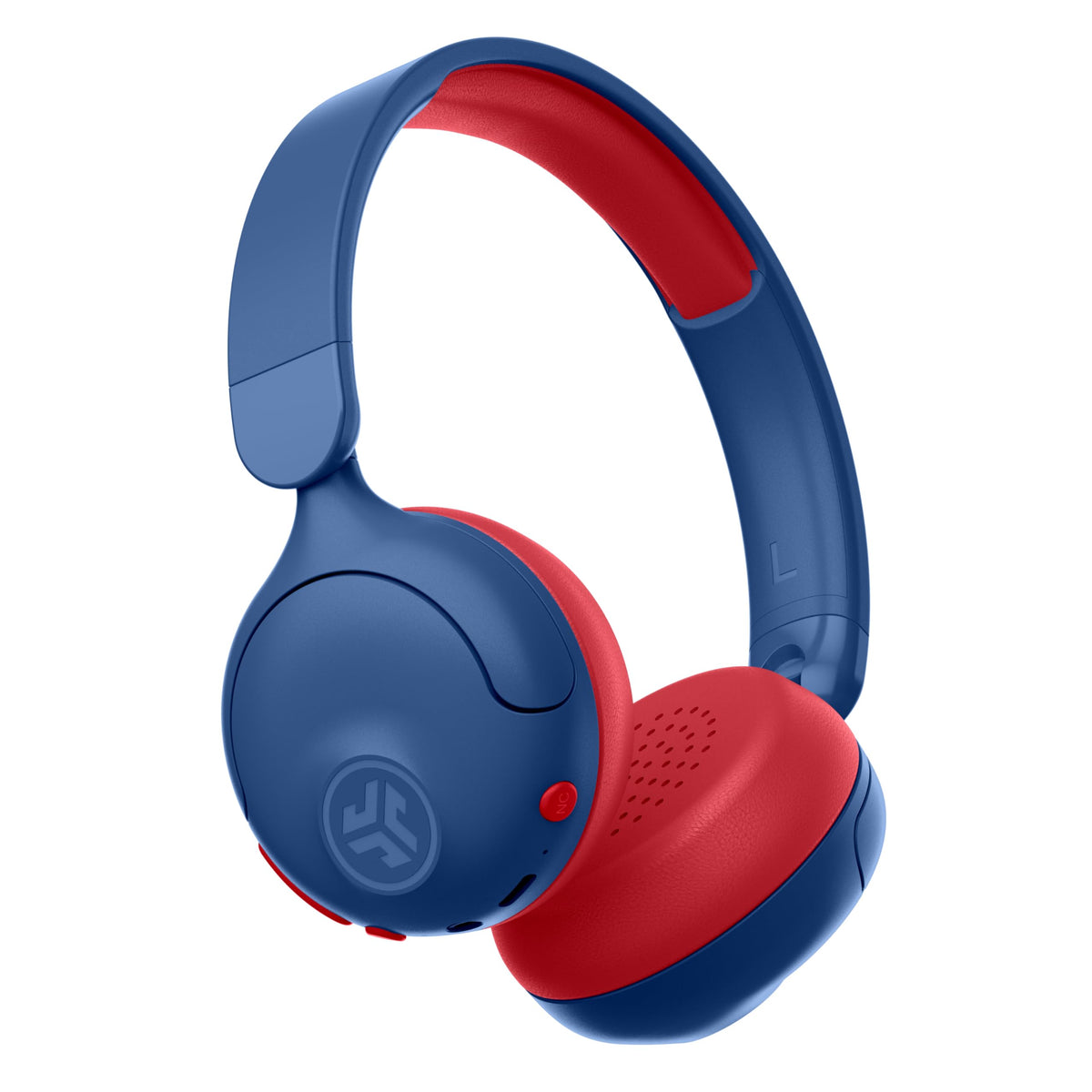 JLab JBuddies ANC cloud foam earcups provide plush comfort during long listening sessions.