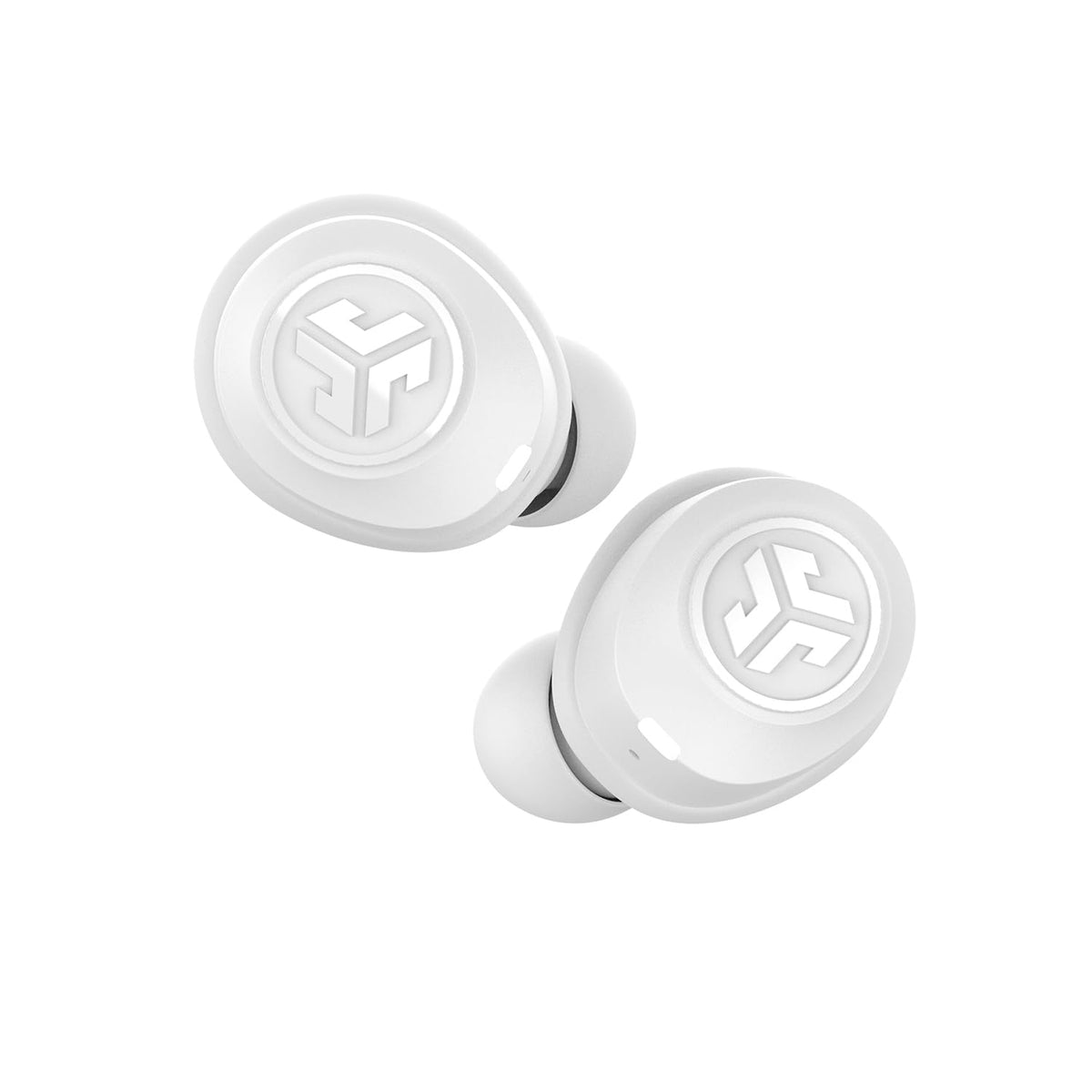 JLab JBuds Air sound-settings image showcasing Signature, Balanced, and Bass Boost options.