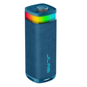JLab Party speaker front view for outdoor gatherings with bold branding.