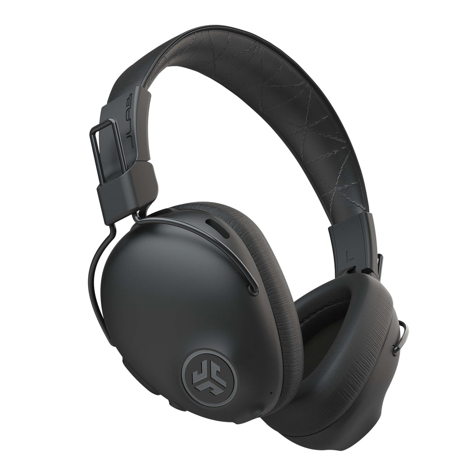 JLab Studio Pro ANC headphones with over-ear design for lasting comfort.