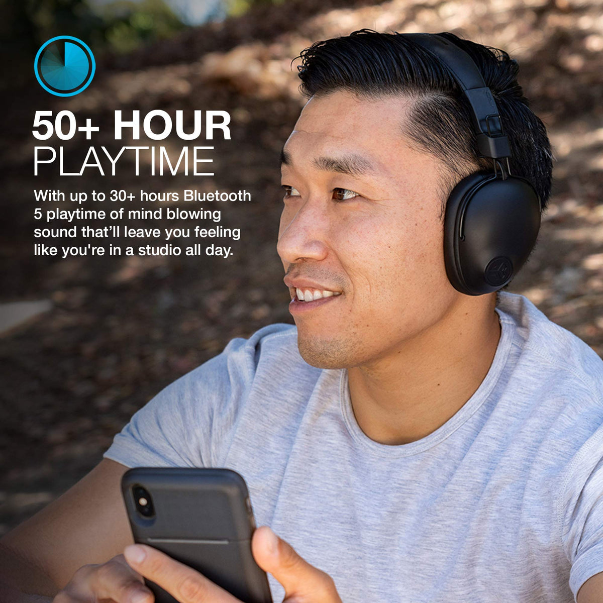 JLab Studio Pro EQ3 modes on-earcup for customizable sound