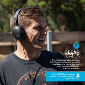 JLab Studio Pro tangle-free braided cord reduces clutter during workouts and commutes