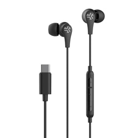 JLab JBuds Pro Signature with USB-C connector for versatile Android and PC use