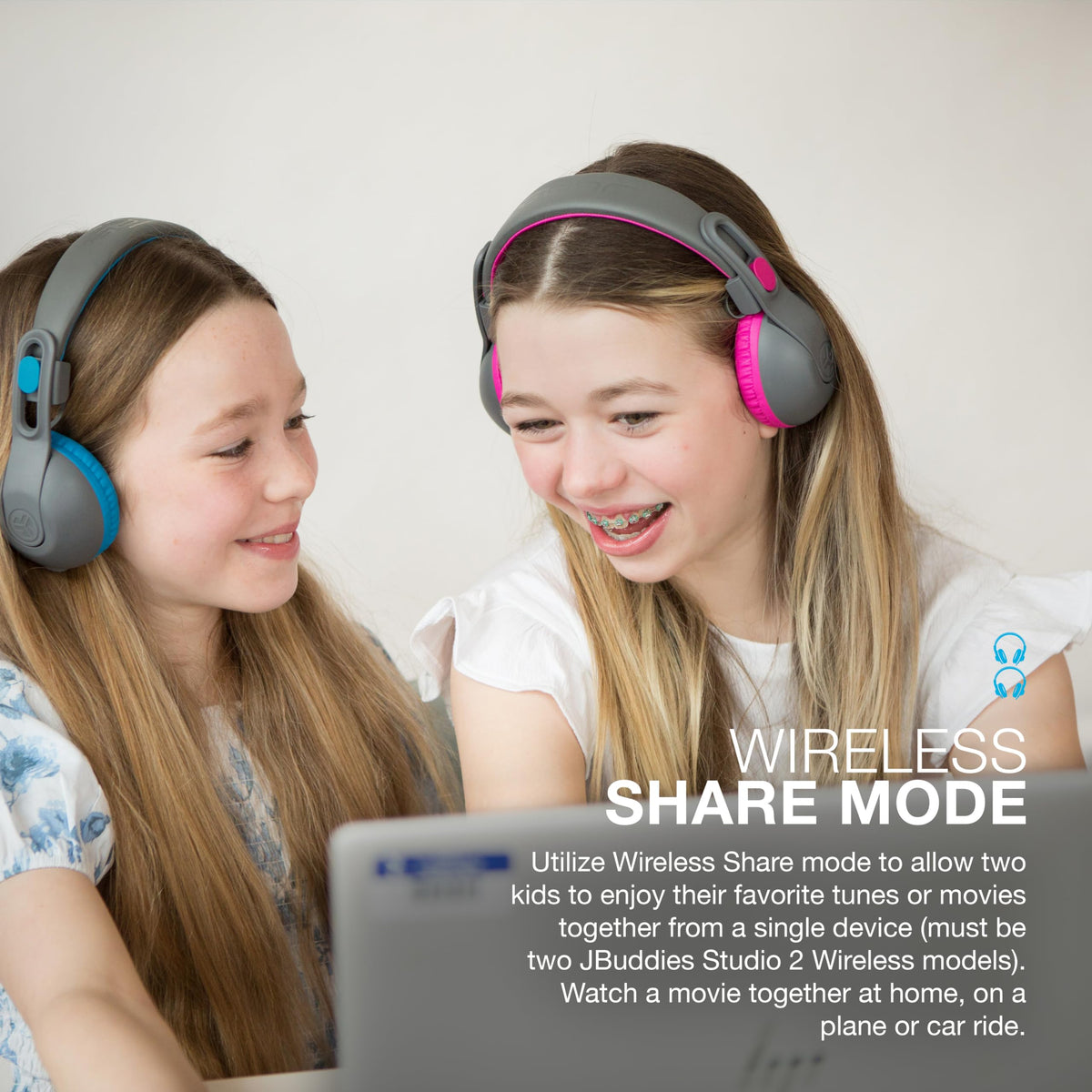 JLab JBuddies Studio 2 packaged for quick setup and gifting