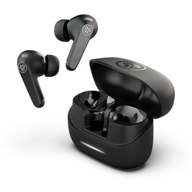 JLab JBuds Pods ANC case open with charging indicator for quick top-ups