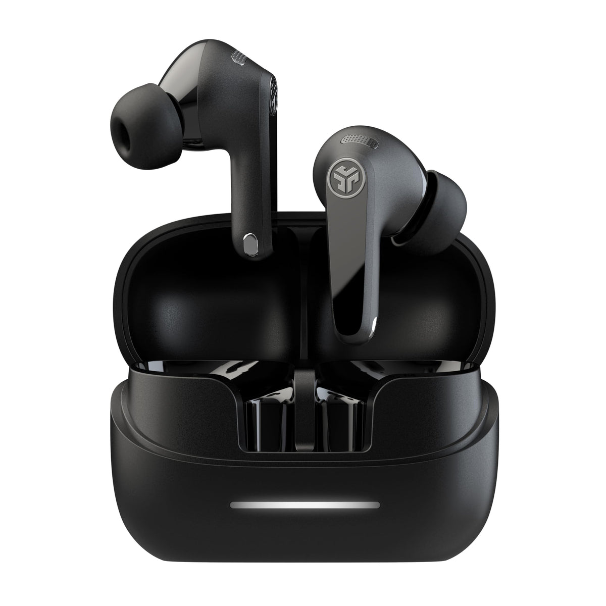 JLab JBuds Pods ANC earbuds workout-ready with secure fit for gym use