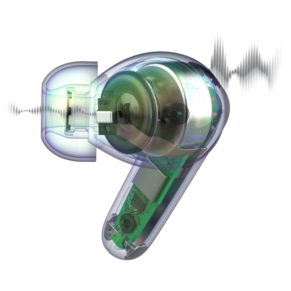 JLab JBuds Pods ANC earbuds pairing screen showing multipoint setup