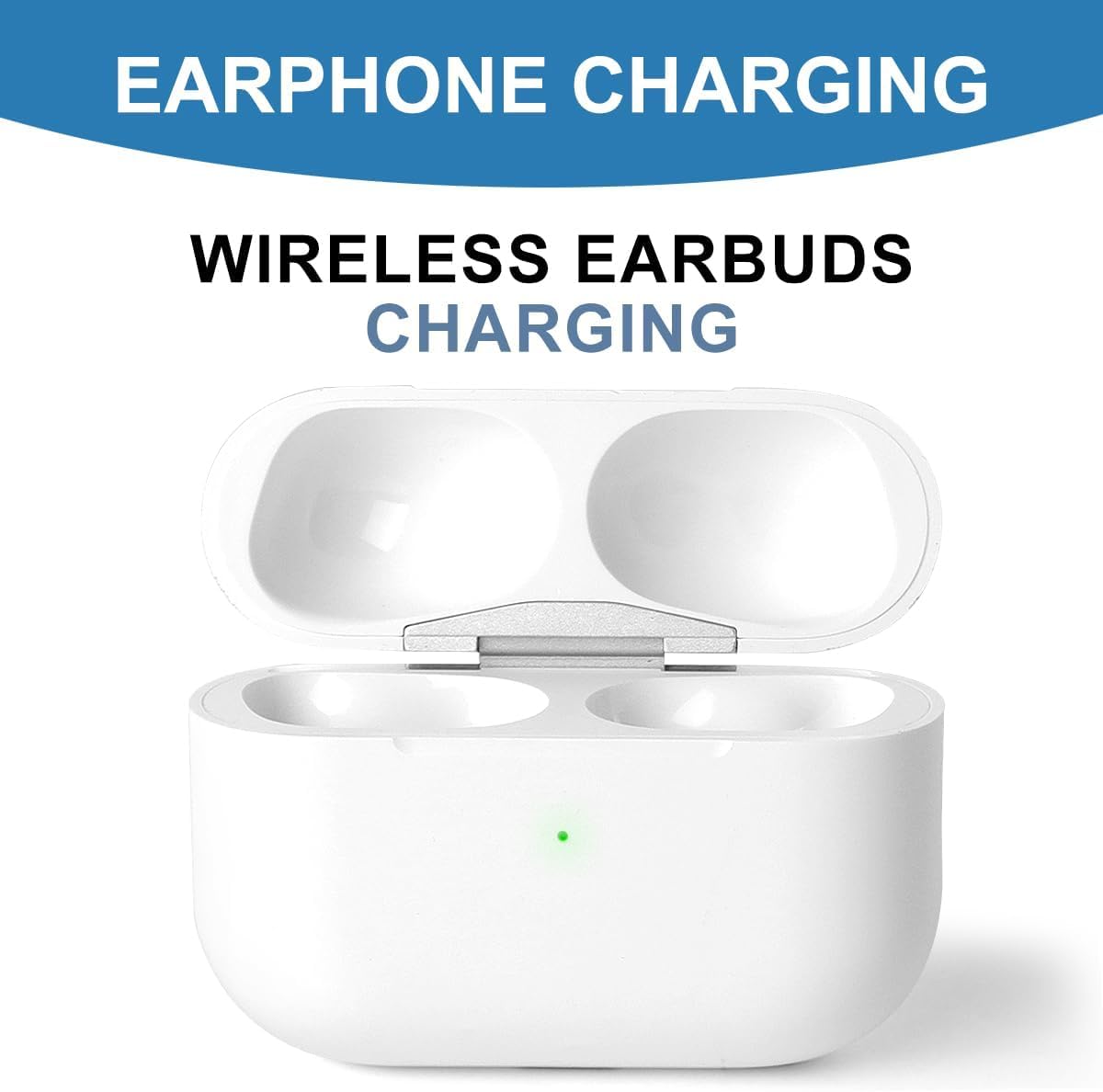 JLFXINC case on wireless pad and wired cable showing versatile charging options